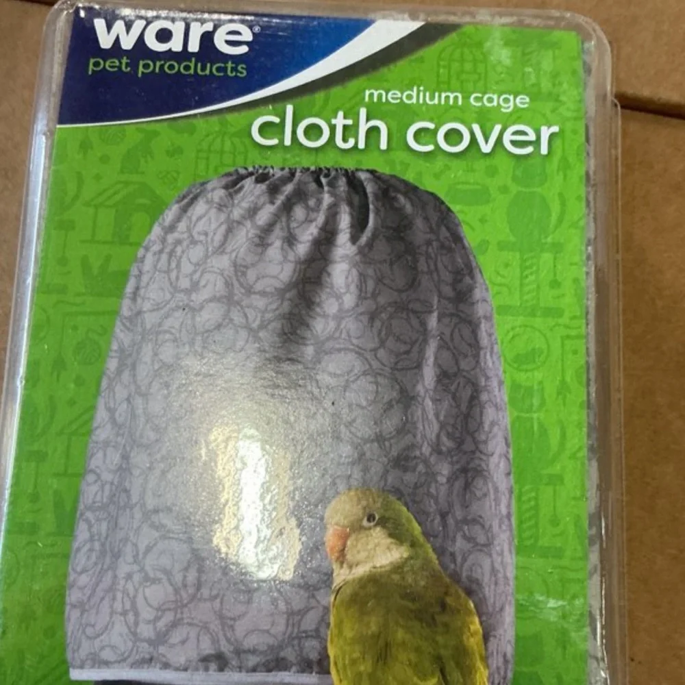 Gray Bird Cage Cover